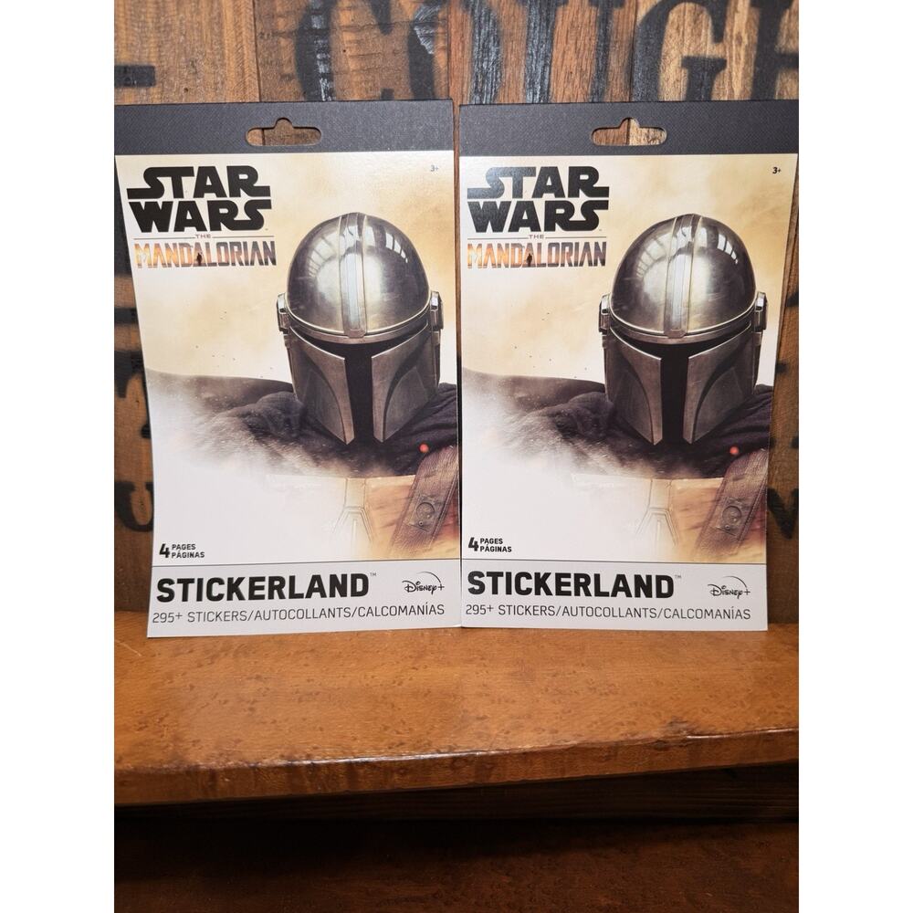 Disney Star Wars The Mandalorian Sticker Packs. Two Pack